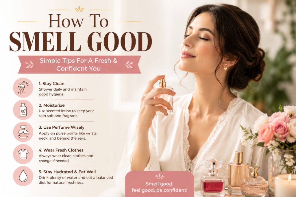 How To Smell Good: Simple Daily Habits to Stay Fresh All Day How To Smell Good